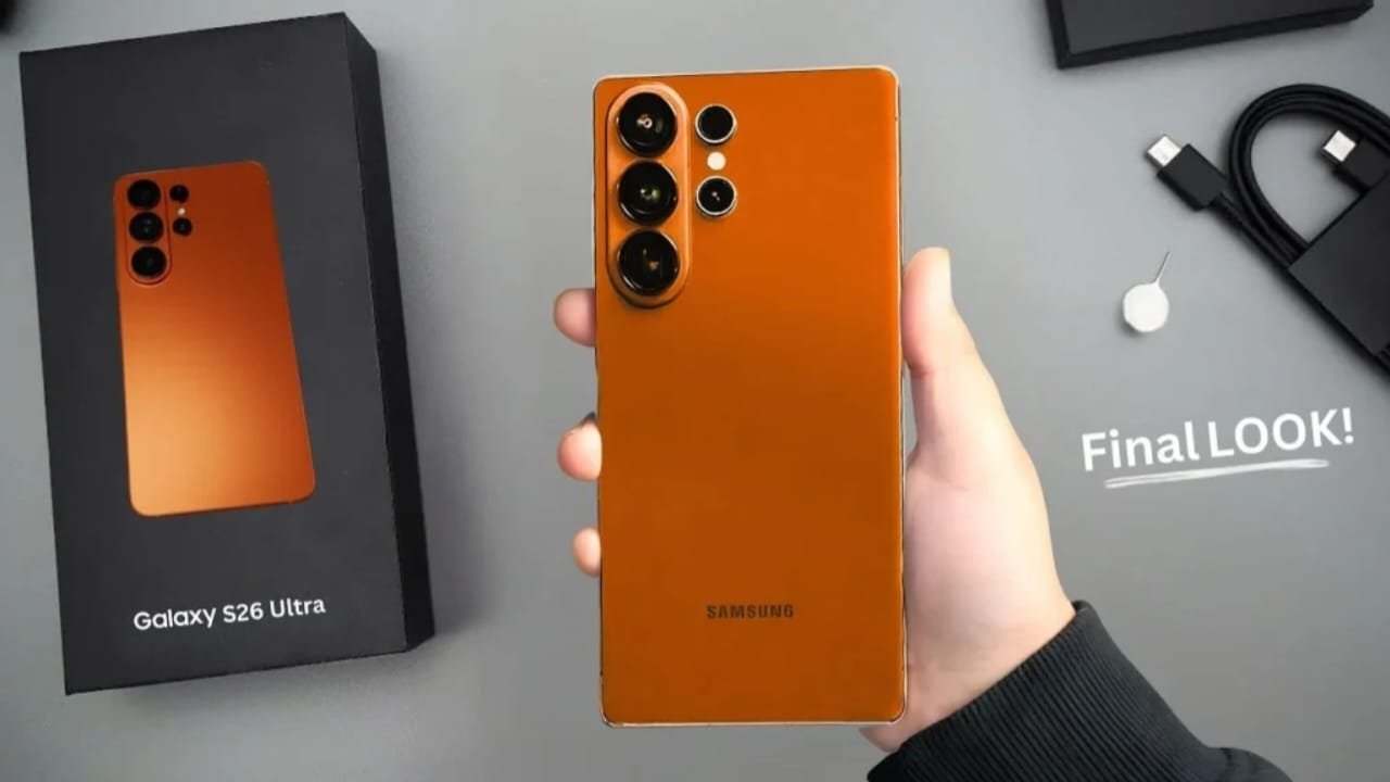 Samsung Galaxy S26 Ultra 5G – Built-in Privacy Display, 200MP Nightography Camera, 2600nits AMOLED & 8000mAh Battery, Book Now!